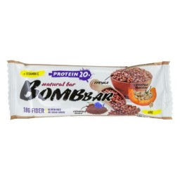 BombBar Protein Cereal Bar (Гречишный с семенами льна и тыквы, 60 г)
