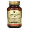 Solgar Vitamin B12 500 mcg tablets